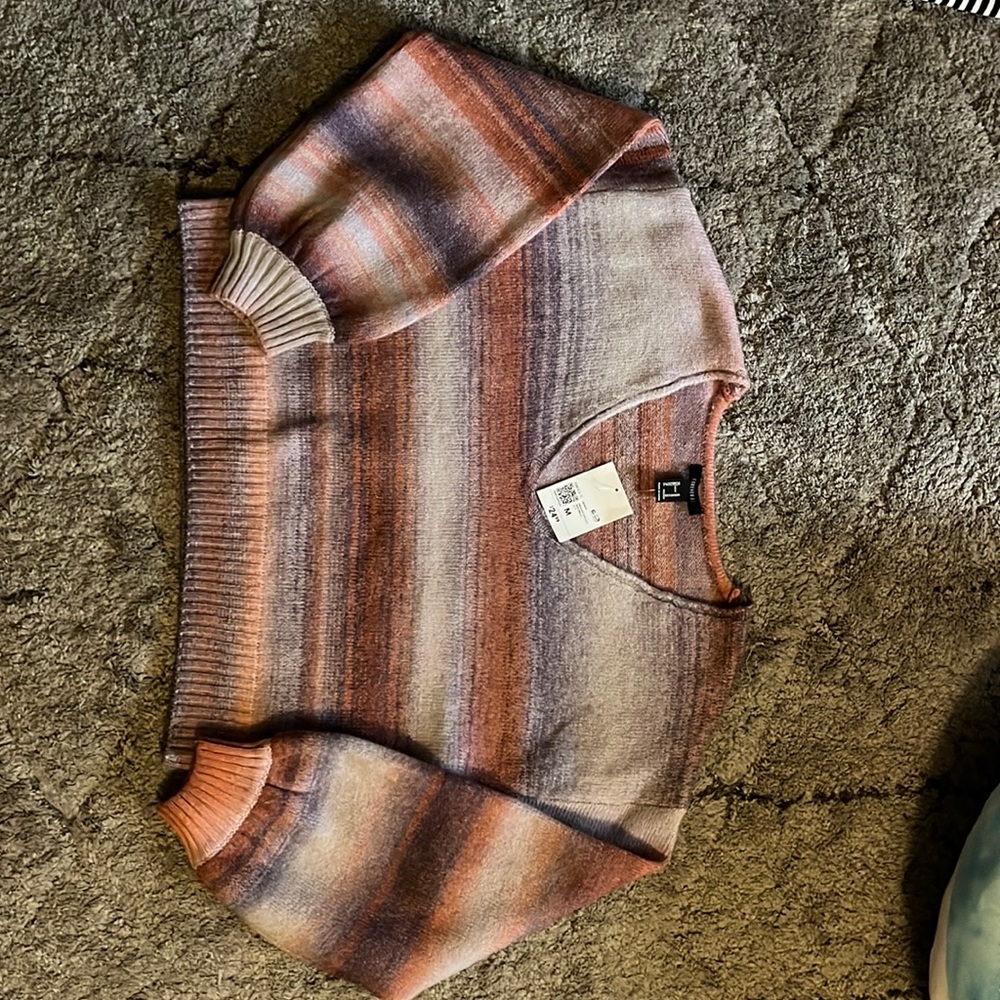 NWT FOREVER 21 Cropped Sweater